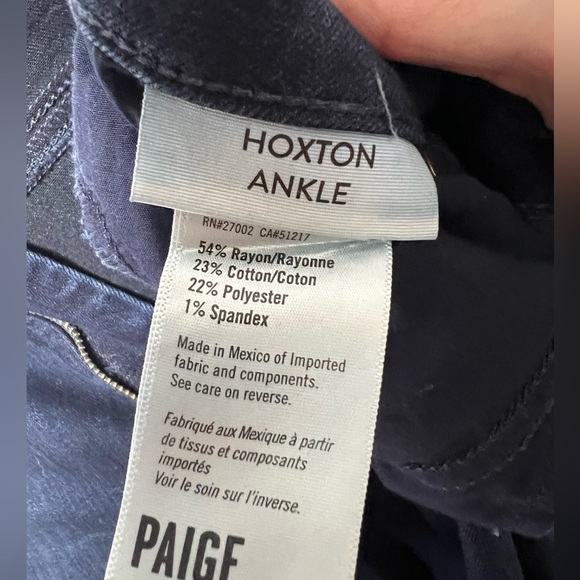 Paige Hoxton Ankle Skinny Jeans - Picture 4 of 6